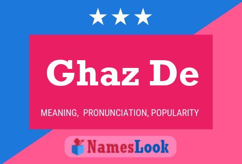 Ghaz De Name Poster