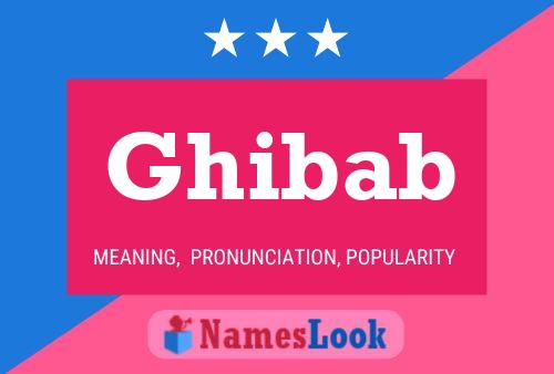 Ghibab Name Poster