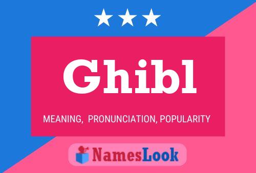 Ghibl Name Poster