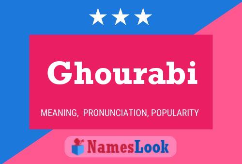 Ghourabi Name Poster