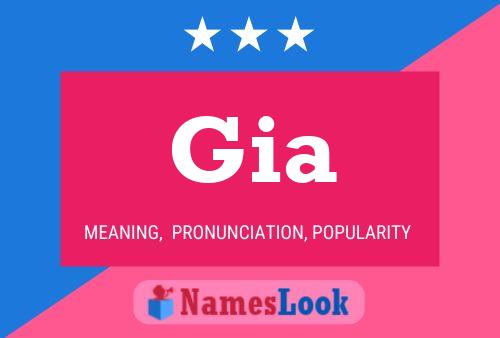 Gia Name Poster