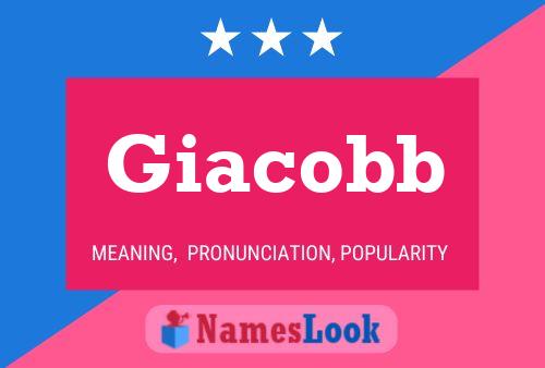 Giacobb Name Poster