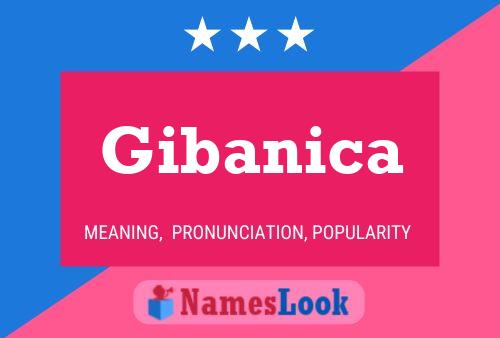 Gibanica Name Poster