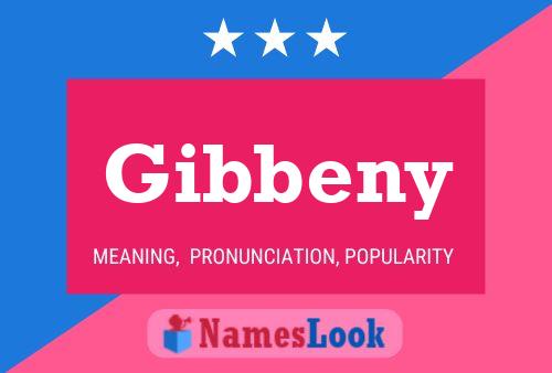 Gibbeny Name Poster