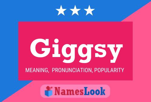 Giggsy Name Poster