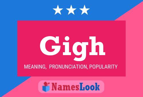 Gigh Name Poster