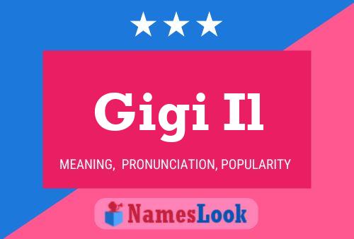 Gigi Il Name Poster