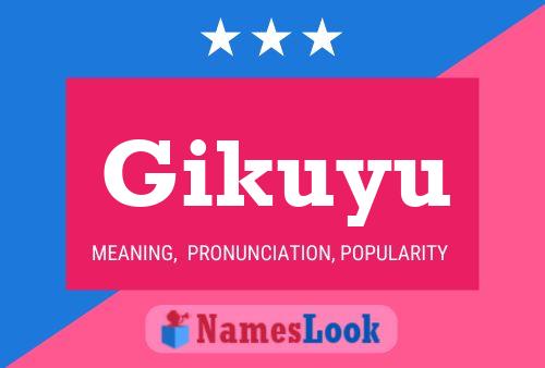 Gikuyu Name Poster