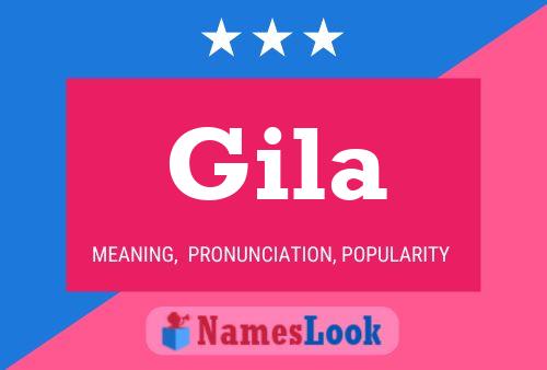 Gila Name Poster