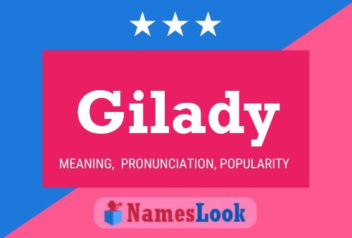 Gilady Name Poster