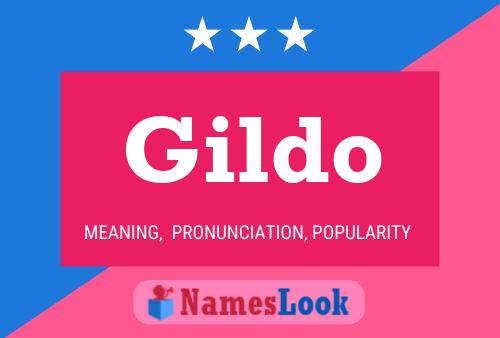 Gildo Name Poster