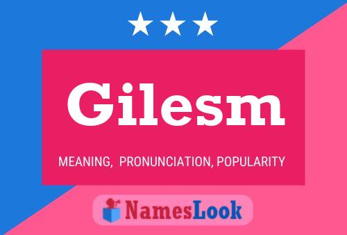 Gilesm Name Poster