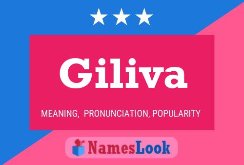 Giliva Name Poster