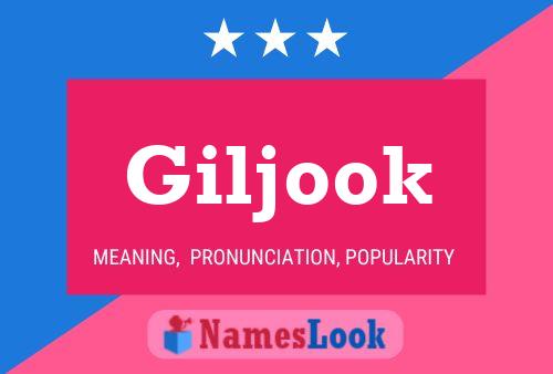 Giljook Name Poster