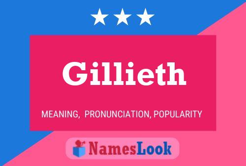 Gillieth Name Poster