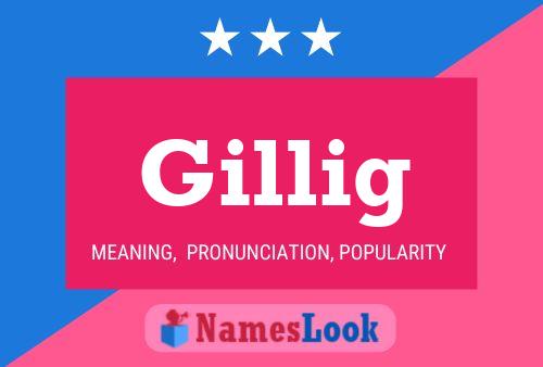 Gillig Name Poster