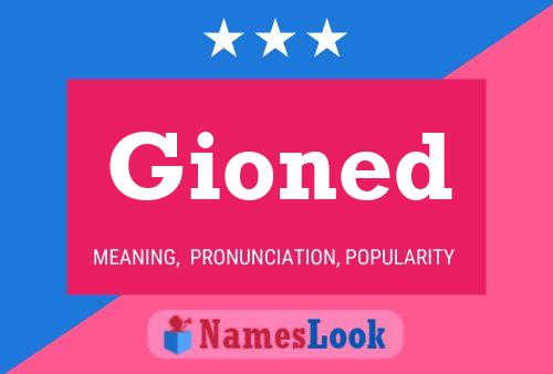 Gioned Name Poster