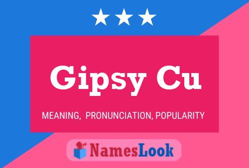 Gipsy Cu Name Poster