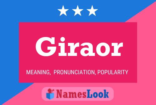 Giraor Name Poster