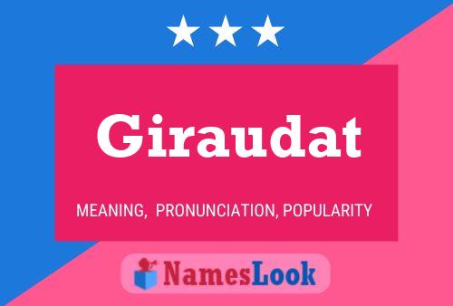 Giraudat Name Poster