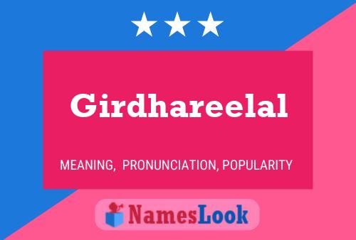 Girdhareelal Name Poster