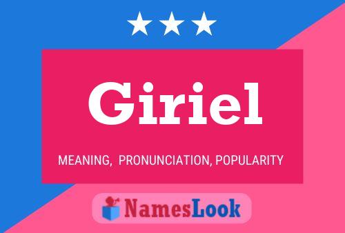 Giriel Name Poster