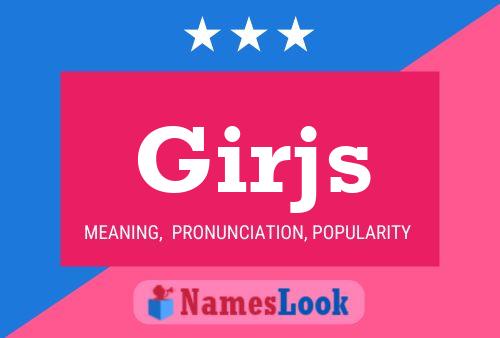 Girjs Name Poster