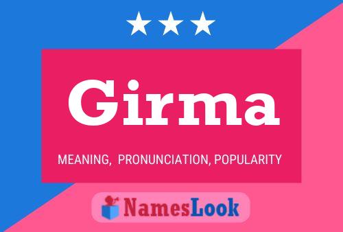 Girma Name Poster