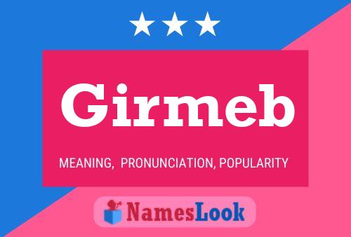 Girmeb Name Poster