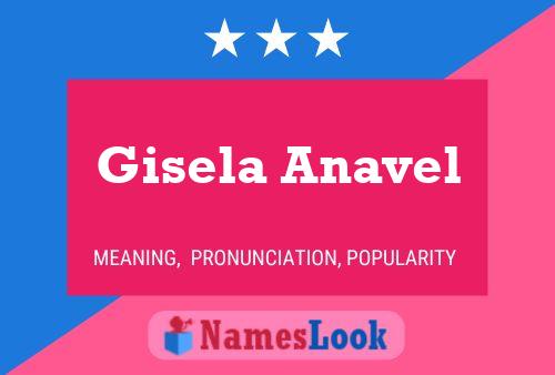 Gisela Anavel Name Poster