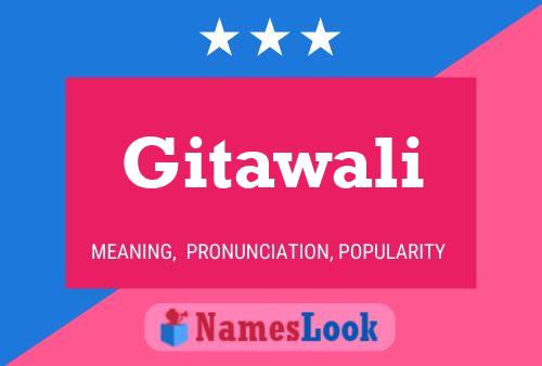 Gitawali Name Poster