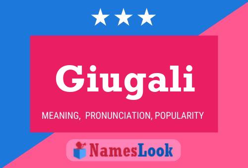 Giugali Name Poster