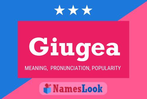 Giugea Name Poster