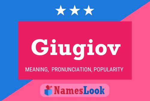 Giugiov Name Poster