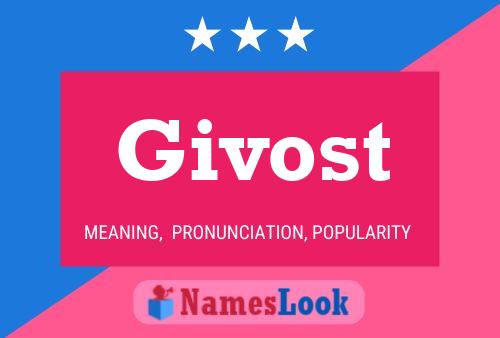 Givost Name Poster