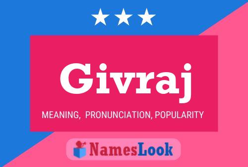 Givraj Name Poster