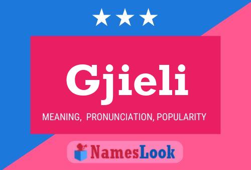 Gjieli Name Poster