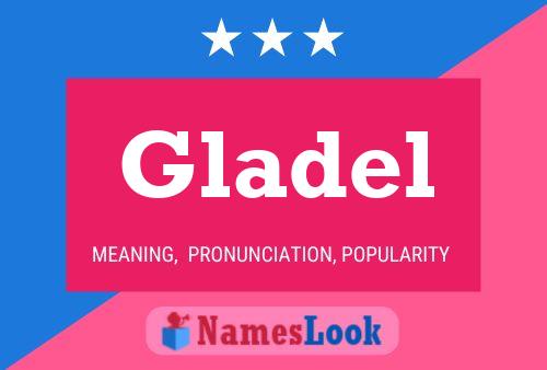 Gladel Name Poster