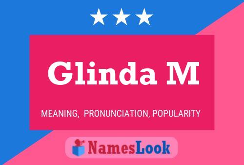 Glinda M Name Poster