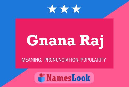 Gnana Raj Name Poster