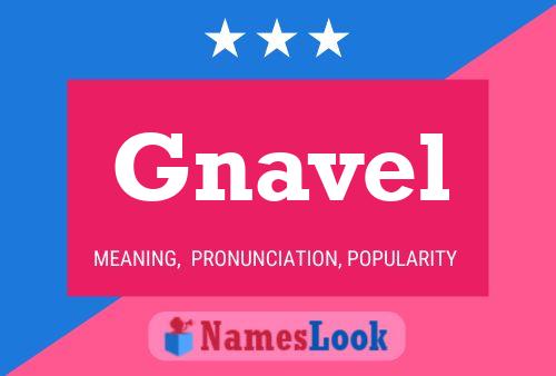 Gnavel Name Poster