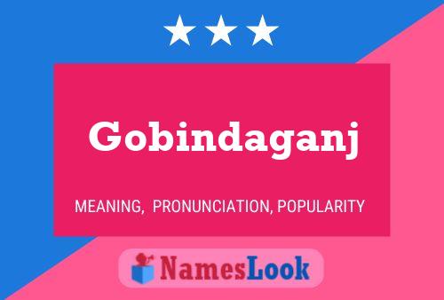 Gobindaganj Name Poster