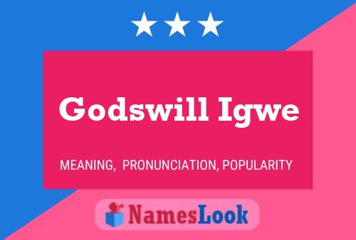 Godswill Igwe Name Poster