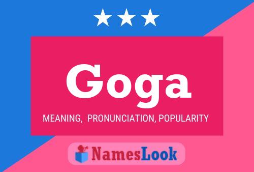 Goga Name Poster