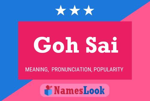 Goh Sai Name Poster