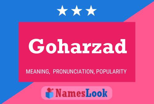 Goharzad Name Poster