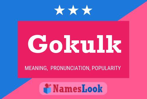 Gokulk Name Poster