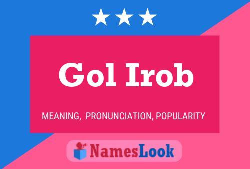 Gol Irob Name Poster