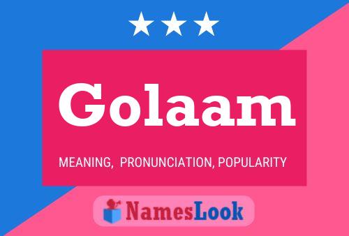 Golaam Name Poster