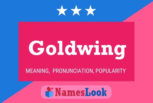 Goldwing Name Poster